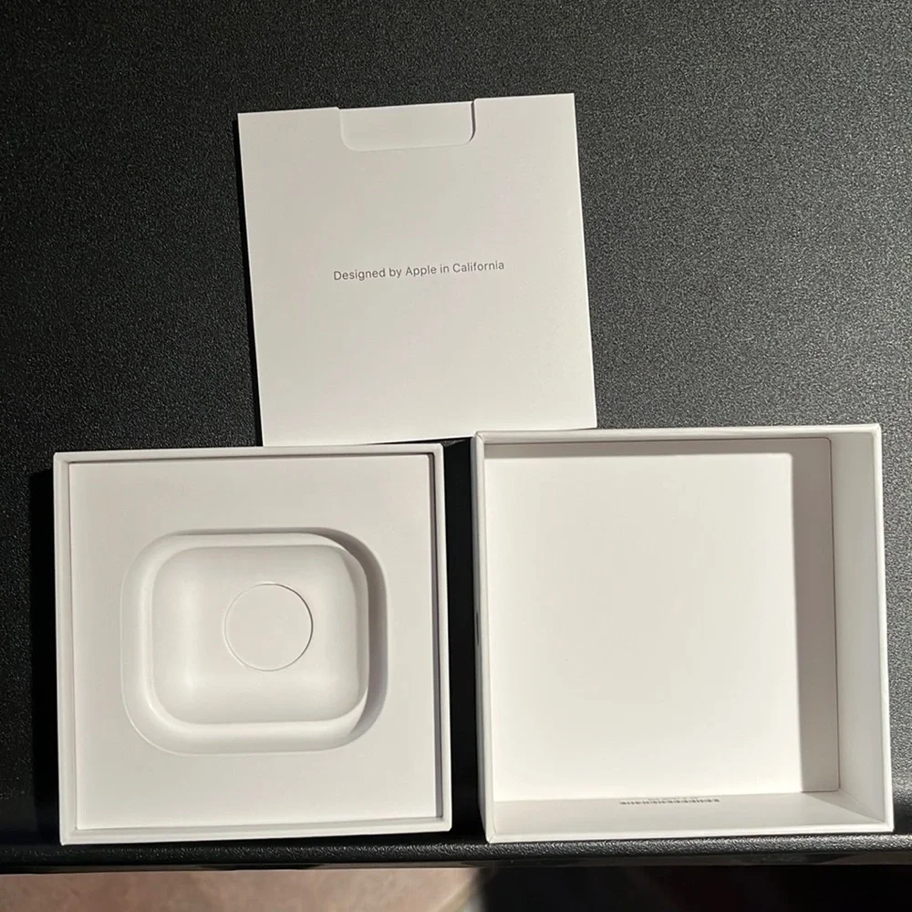 Apple AirPods wireless charging case White BOX ONLY